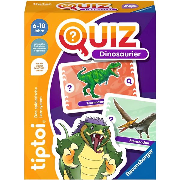 Ravensburger 00165 Tiptoi® Quiz Dinosauro-image