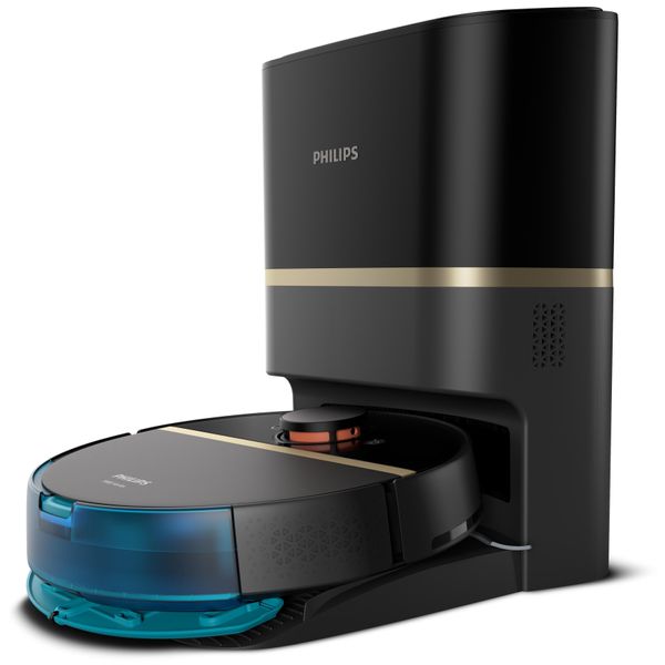 Philips Homerun Serie 7000 Aqua XU7100/01 Robot Aspirapolvere E Spazzolone-image