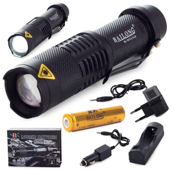 Batteria Bailong BL-1812, Tipo Led Cree XM-L T6-image