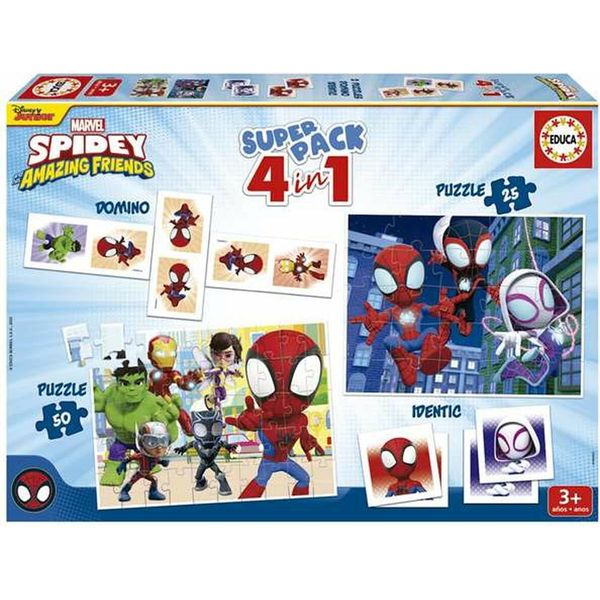 Superpack 4 In 1 Spidey - Puzzle-image