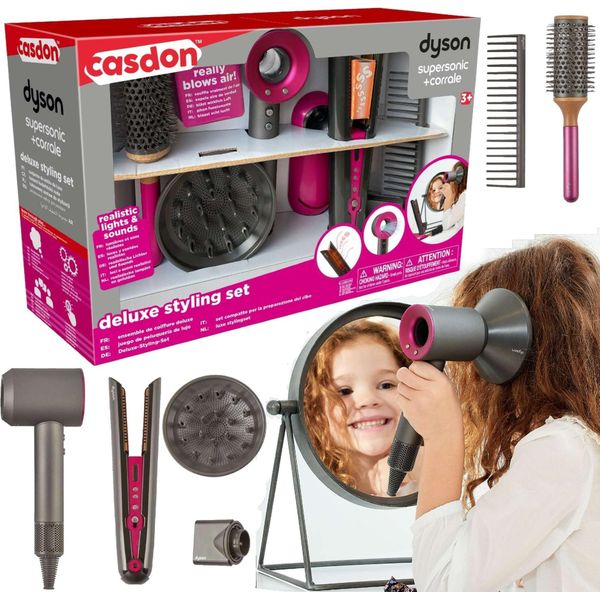 Casdon Dyson Supersonic E Corrale Deluxe Styling Set-image