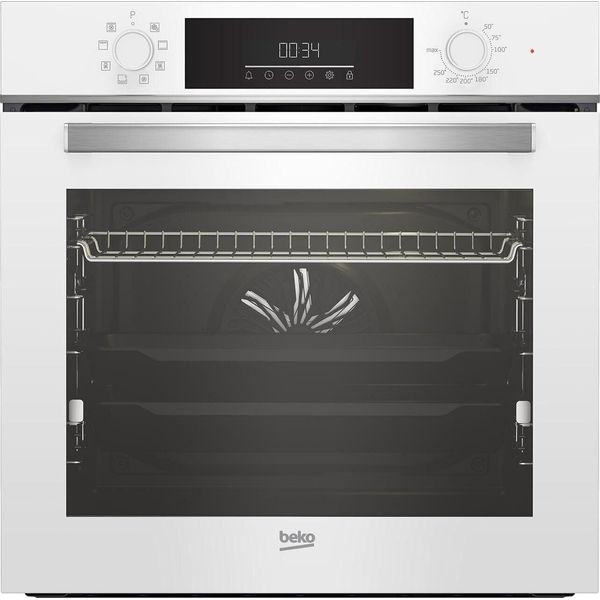 Beko BBIM14300WMS Forno Autosufficiente Bianco Cucina A Gas Cassetto Telescopico Incorporato, 72 L A Convezione-image