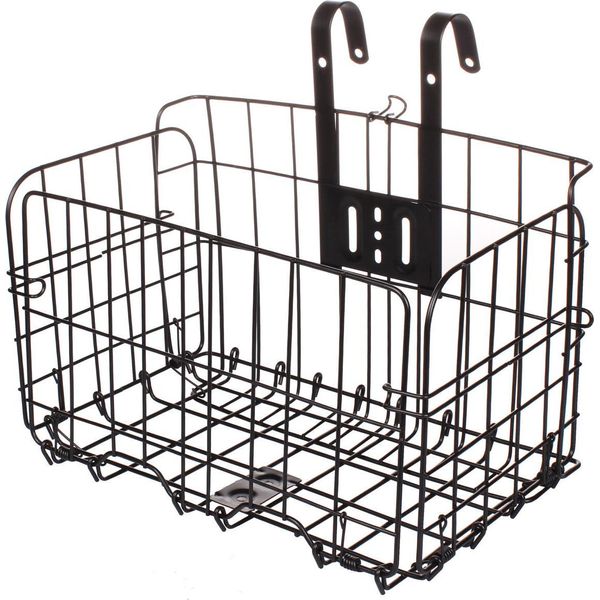 Merco Basket Cestino Manubrio Solido Nero Variante 39777-image