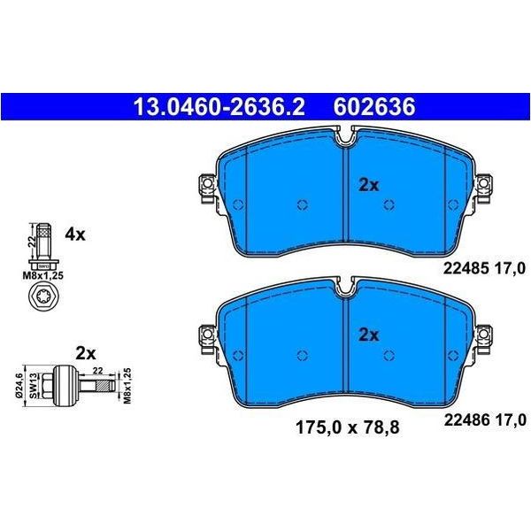 Pastiglie Freno Anteriore Land Rover Discovery/Range Rover 1,5-3,0 4X4 12--image