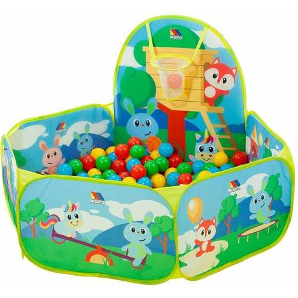 Molto Park Con Cestino E 25 Palline 76X100X110 Cm Multicolore Taglia Unica-image