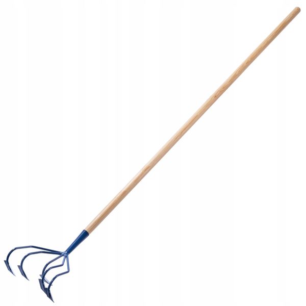 Kadax Scarificatore "Cogne"", Coltivatore Manuale A 5 Denti, Coltivatore 170Cm"-image