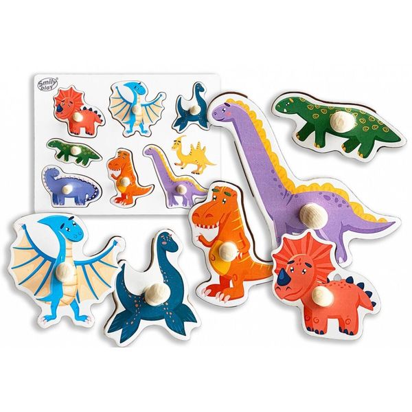 Anek - Smily Play Puzzle Di Dinosauri SPW83802-image