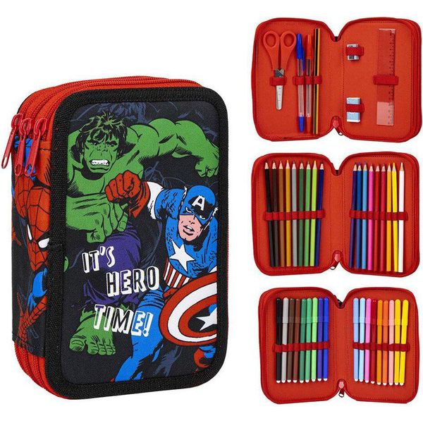 Cerda Group Avengers Giotto Premium Portamatite Uomo Rosso Taglia Unica-image