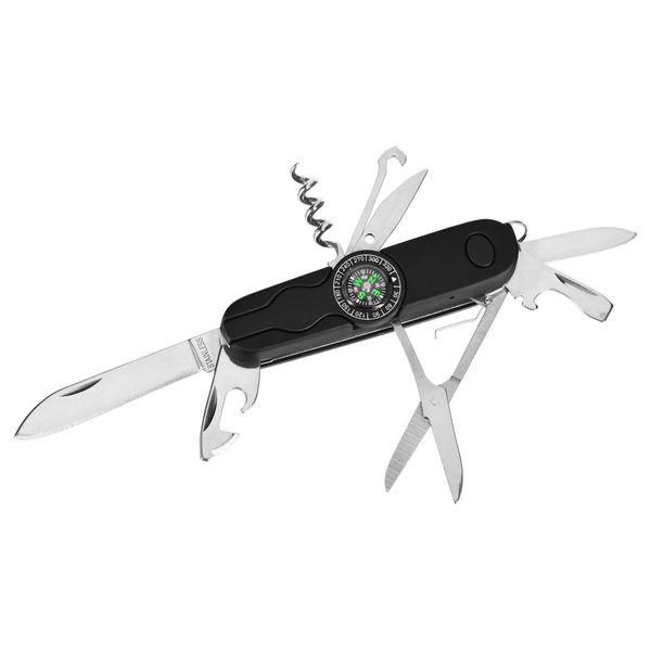 Pocket Knife Azymut Izeron - 13 Tools + Belt Pouch (HK20017-8BL)-image