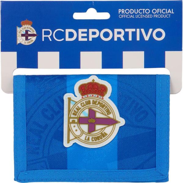 Safta Real Deportivo De La CoruñA Brieftasche Blau Blau One Size-image