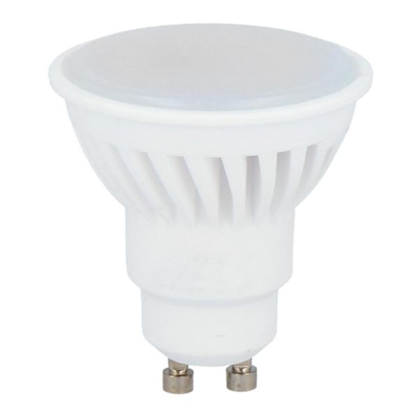 Led-Line Premium Led GU10 10W = 100W Riflettore 1250Lm 120° Ceramica 170-250V Bianco Caldo 2700K Dimmabile-image