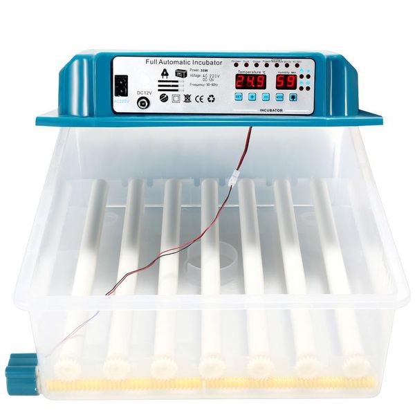 Tolletour Incubatrice Incubatrice A Motore Apparecchio Di Incubazione Incubatrice Piana Uova Led Per 36 Uova Di Gallina-image