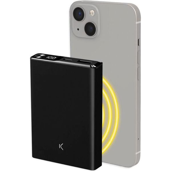 Ksix Magsafe 10.000Mah 22.5W 15W Powerbank Trasparente Trasparente Taglia Unica-image