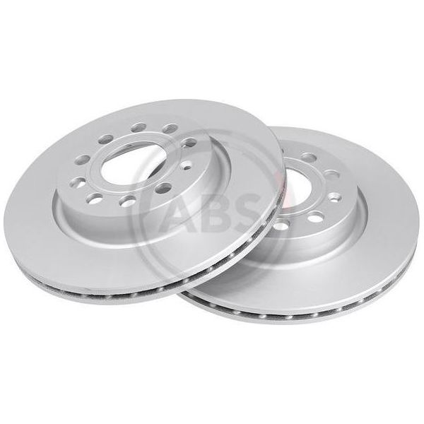 A.B.S. 17522 Disco Freno Oe 1K0615301AC Compatibile Con A3 8P, Altea, Altea Xl, Leon, Toledo, Octavia, Yeti, Beetle, Caddy, Golf Iv, Golf Plus, Golf V, Golf Vi, Jetta-image