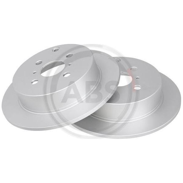 A.B.S. 17457 - Oe 42431 0D050 Disco Freno Per Corolla (E12), Corolla Verso (E12), Yaris (P1), Yaris (P9), Yaris Verso (P2)-image