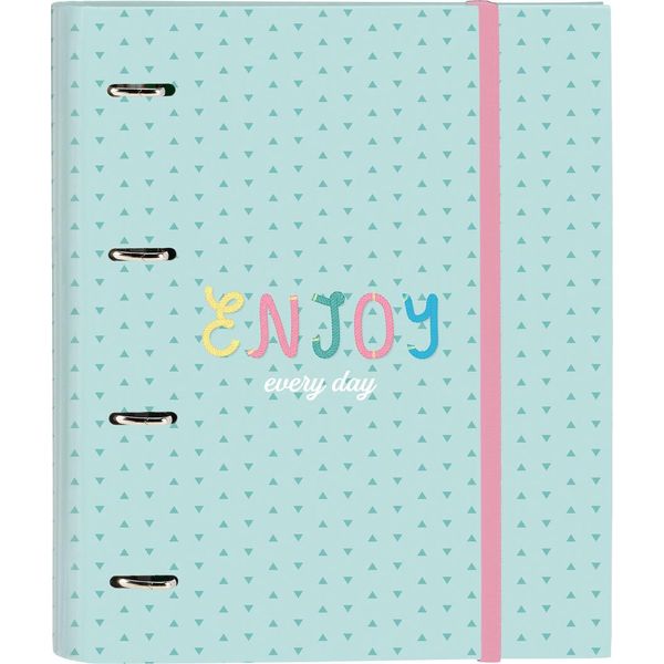 Raccoglitore Ad Anelli Blackfit8 Enjoy Verde 27 X 32 X 3,5 Cm-image