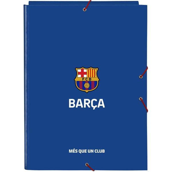 Foglietto F.C. Barcellona Blu Granato Rosso A4-image