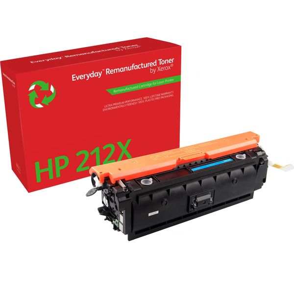 Everyday Toner ™ Di Xerox Ciano Compatibile Con Hp 212X (W2121X), High Capacity-image