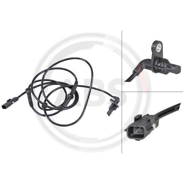 A.B.S. 30209 - Oe 479001221R Sensore, Velocità Ruota Per Dokker, Lodgy-image