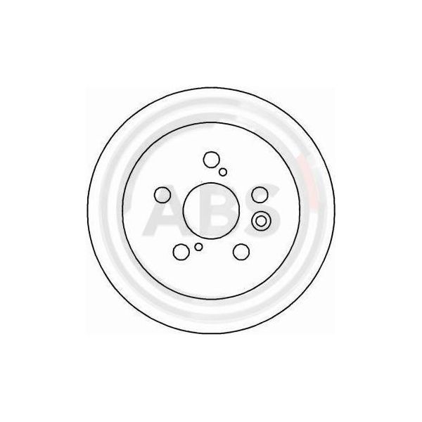 A.B.S. 15990 - Disco Freno Oe 4243120090 Per (T21), Celica (T20)-image