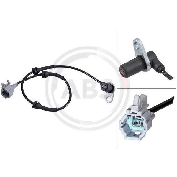 A.B.S. 31688 - Sensore, Velocità Ruota Oe 479008H300 Per X-Trail (T30)-image
