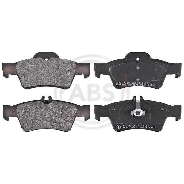 A.B.S. 37319 Set Di Pastiglie Freno, Freno A Disco Oe 0004230230 Compatibile Con Cls, Classe E, Classe S, Sl-image
