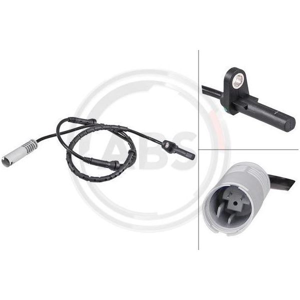 A.B.S. 31656 - Sensore Oe 34526752160, Velocità Ruota Per Serie 7 (E65)-image