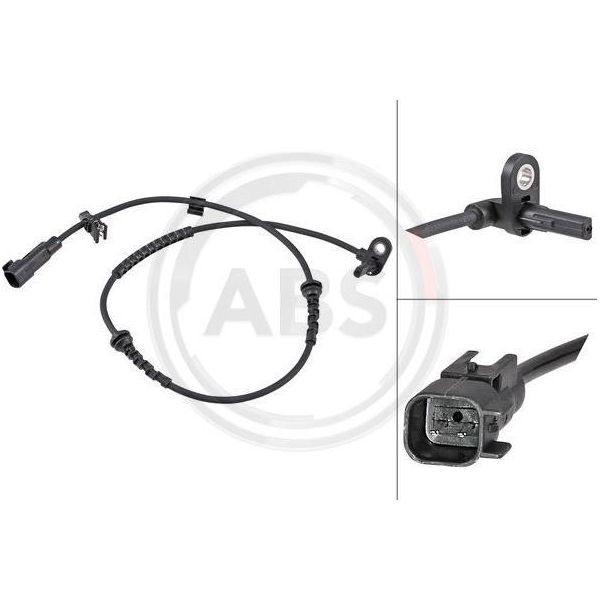 A.B.S. 32071 - Sensore Oe 94544448, Velocità Ruota Per Aveo (T300)-image