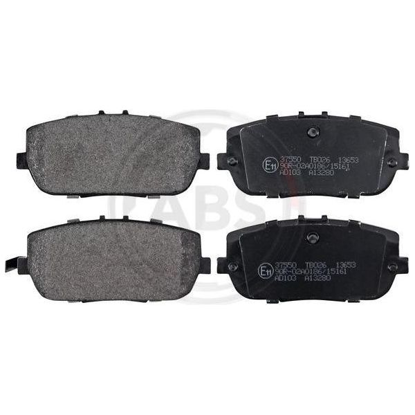 A.B.S. 37550 - Set Di Pastiglie Freno Oe 6000615057 Per MX-5 Iv Nd, MX-5 Iii Nc, 124 Spider-image