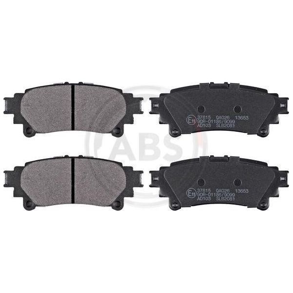 A.B.S. 37815 - Set Di Pastiglie Freno Oe 044660E010 Per Gs L1, Is Iii E3, Rc C1, Rx L1, Prius Plus W4-image