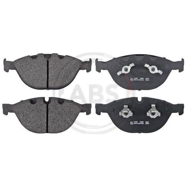 A.B.S. 37463 - Set Di Pastiglie Freno Oe 34 11 6 763 652 Per Serie 7 E65, Serie 6 E64, Serie 6 E63, Serie 5 E61, Serie 5 E60-image