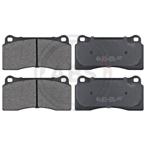A.B.S. 37441 - Set Di Pastiglie Freno Oe JLM21280 Per Xj X308, XK8 X100-image