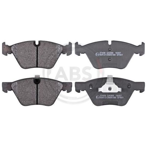 A.B.S. 37409 - Set Di Pastiglie Freno Oe 34 11 6 763 617 Per Z4 E89, X1 E84, Serie 5 E61, Serie 5 E60, Serie 3 E91, Serie 3 E92, Serie 3 E93, Serie 3 E90-image