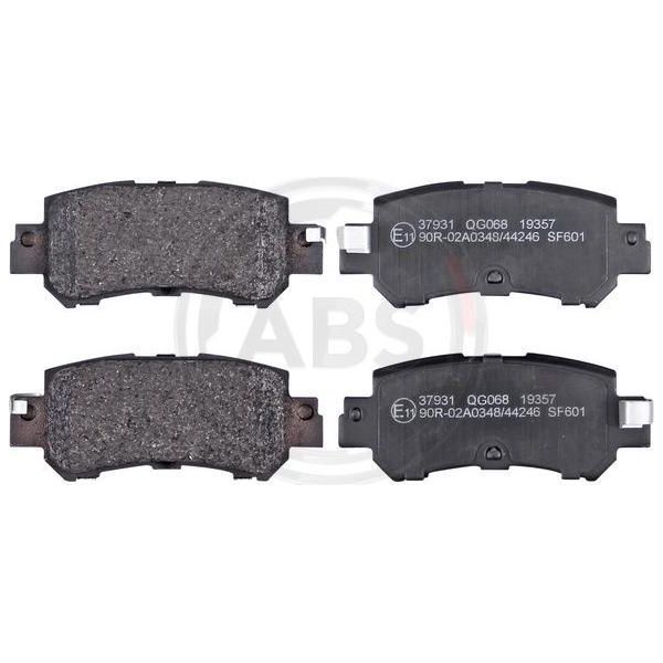 A.B.S. 37931 - Set Di Pastiglie Freno Oe DAY32648Z Per CX-3 Dk, CX-5 Gh, Ke-image