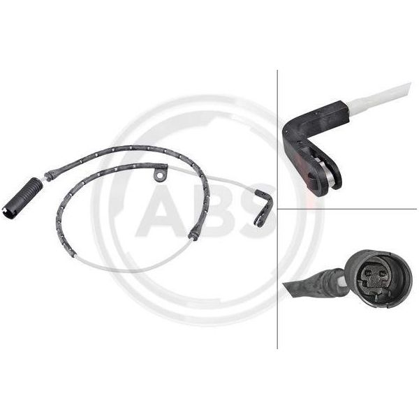 A.B.S. 39566 - Oe 34 35 1 163 065 Contatto Di Segnalazione, Freno Per Serie 5 E39-image