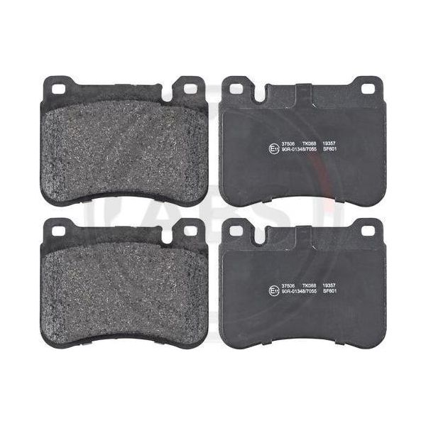 A.B.S. 37506 - Set Di Pastiglie Freno Oe 4 420 51 20 Per Slk R171, Clk A209, Clk C209, Clc-Class CL203, C-Class S203, C-Class CL203, C-Class W203-image