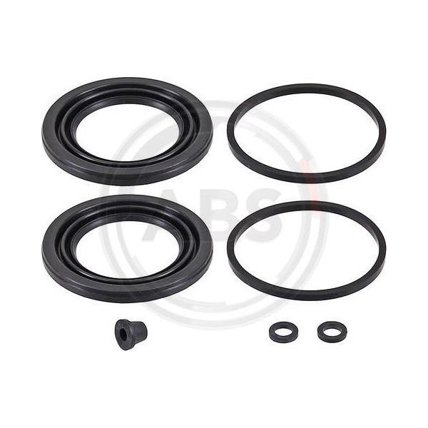A.B.S. 43554 - Oe 420 94 83 Kit Di Riparazione, Pinza Freno Per Classe E (W124), Classe S (W140), Classe S (C140), Sl (R129)-image