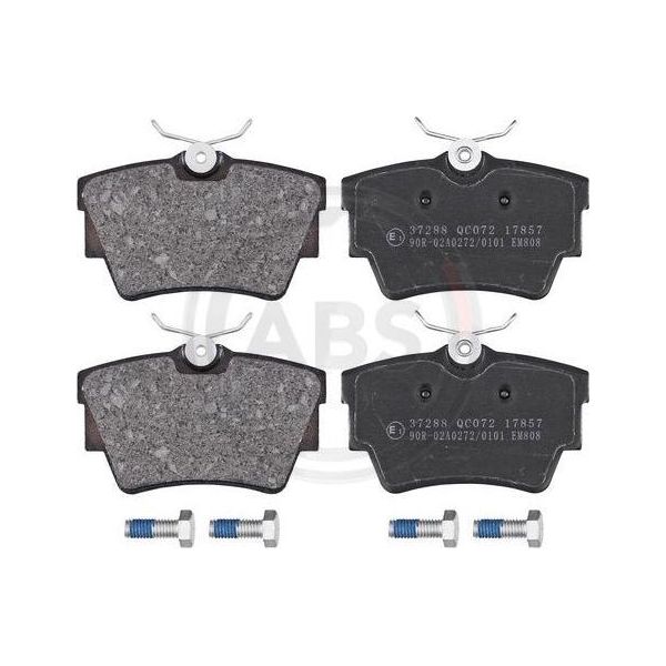 A.B.S. 37288 Set Di Pastiglie Freno, Freno A Disco Oe 6000620052 Compatibile Con Talento, NV300, Primastar, Vivaro, Trafic-image