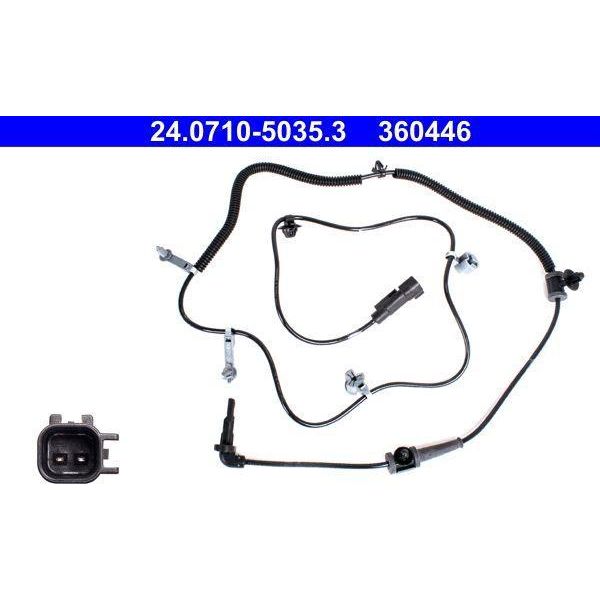 Ate 24.0710-5035.3 - Sensore Abs Oe 22785576 Per Insignia A (G09), Malibu (V300)-image