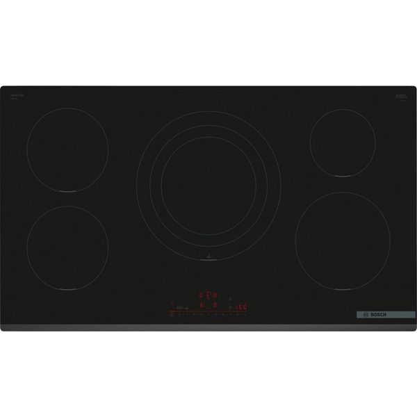 Bosch Serie 6 PIV931HC1E Piano Cottura Nero Da Incasso 90 Cm Piano Cottura A Induzione 5 Fornello(I)-image