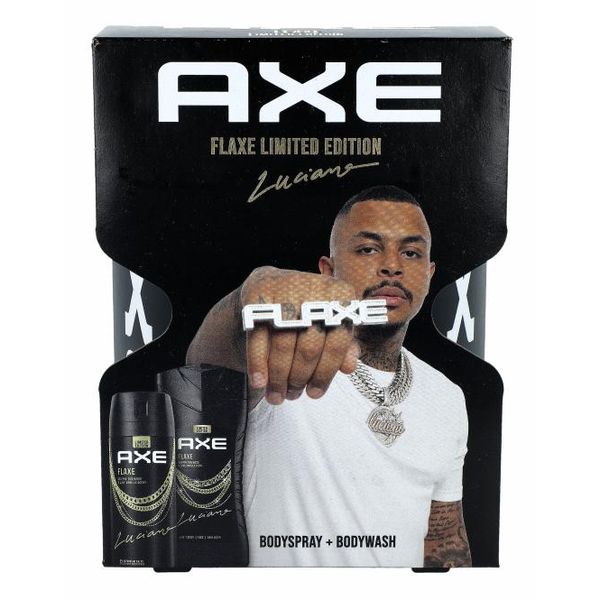 Axe Flaxe Set Gel Doccia, 250Ml + Deodorante, 150Ml (Prodotto Dalla Germania)-image