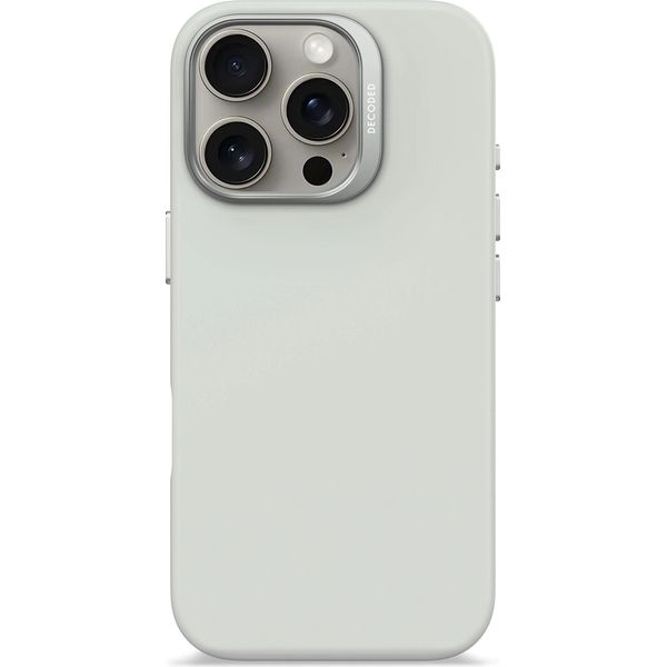Custodia In Silicone Decoded, Cover, Apple, Iphone 16 Pro, 16 Cm (6,3"), Grau"-image