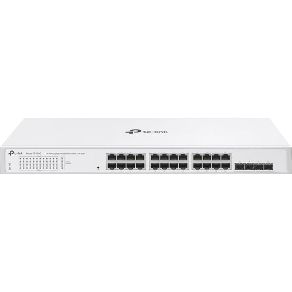 TP-LINK 24-Port Gigabit Smart Switch With 4 Sfp Slots - Switch - 0,1 Gbps (Festa FS328G)-image