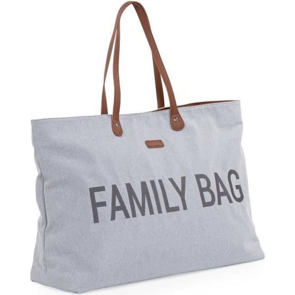 Borsa Fasciatoio - Childhome - Borsa Per La Famiglia - Tela - Grigio-image