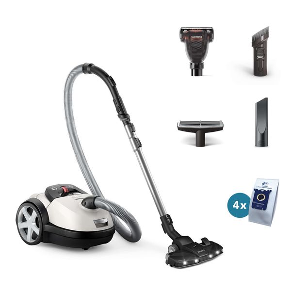 Philips Serie 8000 XD8142/12 Aspirazione 4 L Cilindro Aspirazione A Secco 900 W Sacchetto Per La Polvere-image