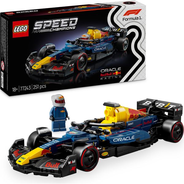 Lego Speed Champions 77243 Oracle Red Bull Racing RB20 F1 Race Car-image
