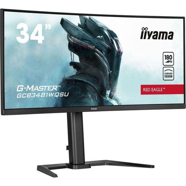Iiyama G-MASTER Red Eagle GCB3481WQSU-B1 - Monitor Led - Gaming - Curvo - 34""-image