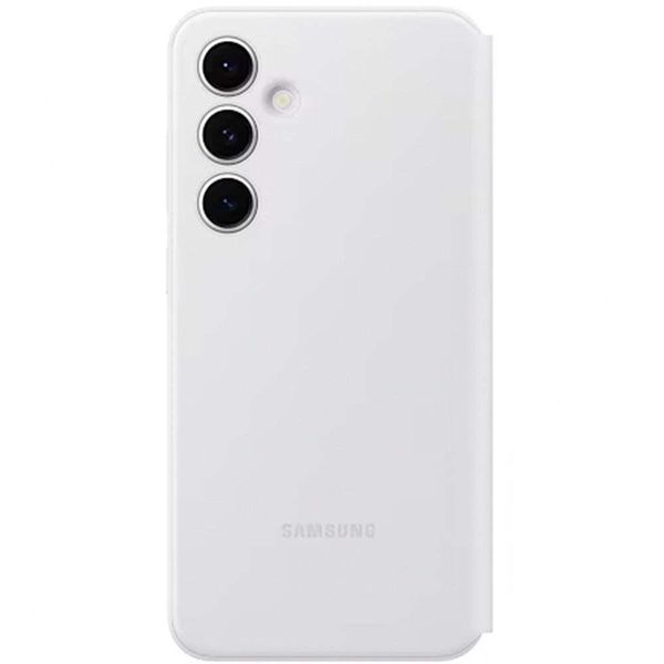 Samsung Smart View Wallet Case EF-ZS721 Per Galaxy S24 Fe, Custodia A Portafoglio, Samsung, Galaxy S24 F, 17 Cm (6,7"), Bianco"-image