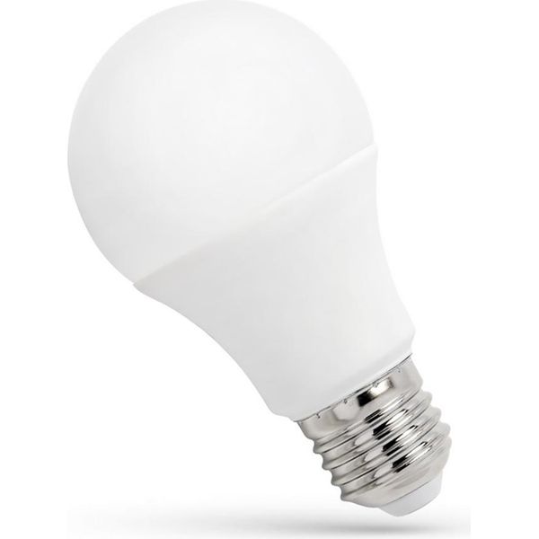 Spectrum Led Lampadina Forma A60 9W E27 Opaco 820Lm Bianco Neutro 4000K 270°-image