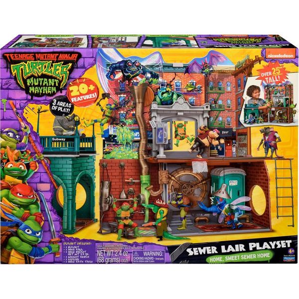 Set Di Gioco Del Quartier Generale Delle Teenage Mutant Ninja Turtles-image